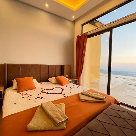 With Sea View And Pool For 2 People In Antalya, - Awz 119 Villa Kaş