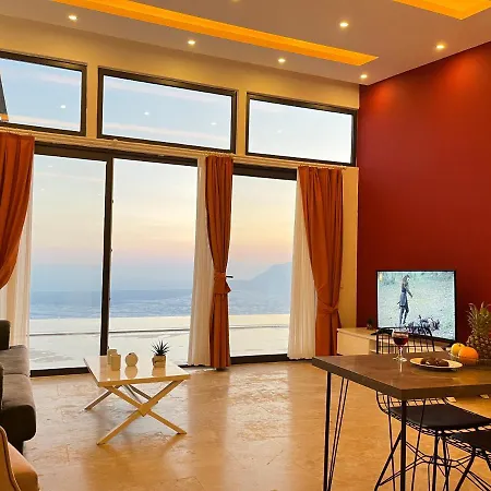 Villa With Sea View And Pool For 2 People In Antalya, - Awz 119