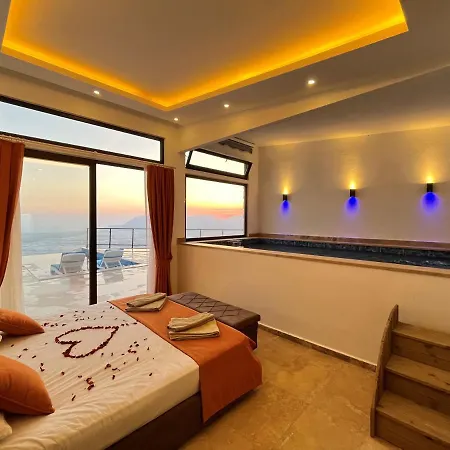 With Sea View And Pool For 2 People In Antalya, - Awz 119 *